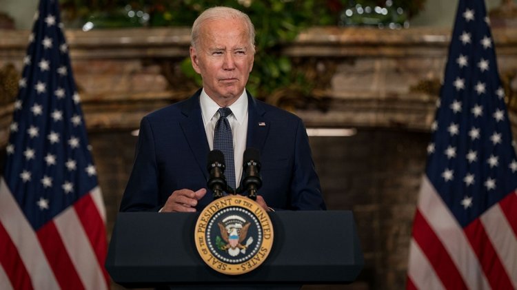 Biden, 'Hamas'sız' iki devletli çözüm çağrısında bulunarak Filistinlilerin 'kendi devletlerini hak ettiklerini' söyledi