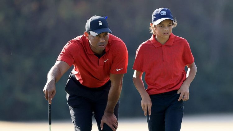 Tiger Woods gelecek ay oğlu Charlie ile PNC Şampiyonasına döneceğini duyurdu