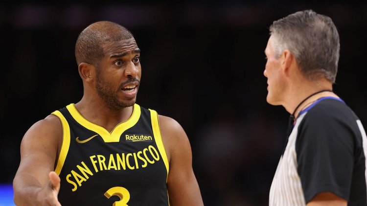 Warriors'tan Chris Paul, atıldıktan sonra yetkili Scott Foster'la "kişisel" sorun yaşadığını itiraf etti