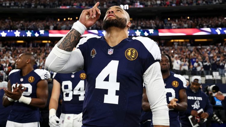 Kovboylar, Kurtuluş Ordusu'nun kazanından hindi bacaklarını çıkarıyor; Dak Prescott, Commanders'ı mağlup ederken 4 gol attı