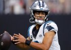 Panthers'tan Hayden Hurst çaylak Bryce Young'ı savunuyor ve zorlu sezondaki liderliği övüyor