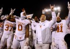 Teksaslı Steve Sarkisian, Kolej Futbolu Playoff'una katılmaları durumunda Longhorns'a güveniyor: 'Herkesle oynarız'