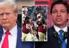 Trump, Florida Eyaleti'nin dışarıda bırakılmasının ardından CFP yetkililerini patlattı ve DeSantis'e veda etti