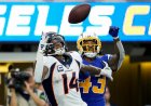 Broncos'tan Courtland Sutton, takım Chargers'ı geride bırakırken tek elle inanılmaz tank avcısı yakalamayı başarıyor