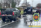Maryland'de kamyonet ile at arabasının çarpışması sonucu 2 kişi yaralandı
