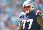 Patriots'tan Trent Brown, Malik Cunningham'ı tebrik ederken takıma saldırıyor gibi görünüyor