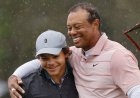 Tiger Woods'un oğlu Green'i geride bıraktı ve "kötü" şutuyla babasını etkiledi