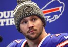Bills'den Josh Allen, takımın baskın galibiyetindeki zayıf pas performansını mükemmel bir şekilde özetliyor