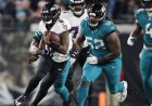Ravens, Lamar Jackson'ın arkasında play-off'a kalmayı garantiledi ve Jaguarlara karşı galibiyette savunmayı boğdu