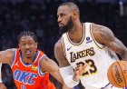 LeBron James, Lakers galibiyetinde 40 sayılık performansın çığırtkanlığını yapmak için 'viral uçak kadını'na başvurdu