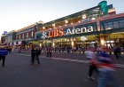 Adalıların son teknolojiye sahip UBS Arena'daki yeni oyun öncesi buluşma noktası Hall of Famer'ı 'çocukluğuma geri getiriyor'