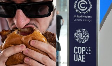 Gurme burgerler ve barbekü servis eden BM iklim zirvesi, Amerikalılara et yemeyi bırakma çağrısında bulunuyor