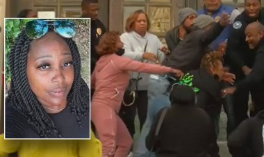 Mississippi'de kayıp olan ceza infaz memurunun ailesi, adliyede görüşmediği kocasının ailesiyle kavga etti: video