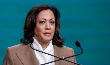 Demokrat milletvekili Kamala Harris'in tatil partisi konuşması üzerine çığlık atarak tepkiyi ateşledi: 'Şu anda konuşuyorum'