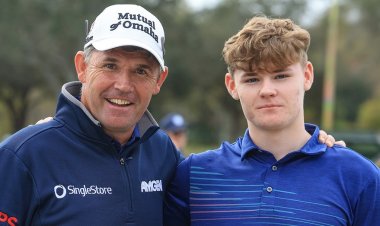 Golf harikası Padraig Harrington, ebeveynlere çocuklarını oyuna alıştırma konusunda sağlam tavsiyeler sunuyor