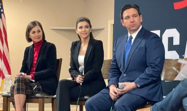Iowa Valisi Reynolds, DeSantis ile birlikte 'yanıltıcı' TV reklamı nedeniyle Trump'ı hedef alıyor