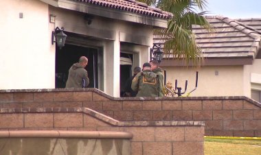İtfaiye ekipleri evde patlamaya müdahale ederken California'da öğretmen arabasının bagajında ölü bulundu