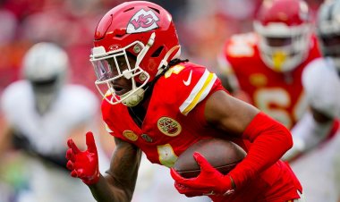 Chiefs'ten Rashee Rice, oyun içi olay sırasında Raiders oyuncusunun ağızlığını fırlattı