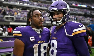 Vikings'ten Justin Jefferson, Kirk Cousins'in Minnesota'ya dönmesi için lobi yapıyor: 'Kirk'le harika bir bağımız var'