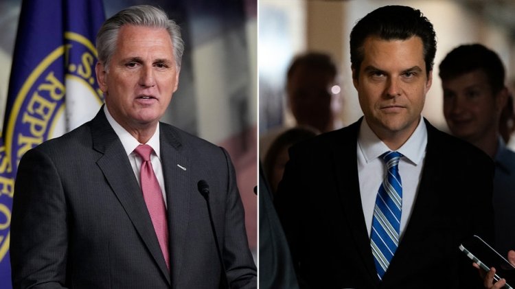 Şiddetli rekabet devam ederken Kevin McCarthy ve Matt Gaetz takas yapıyor: 'Hapse ait'