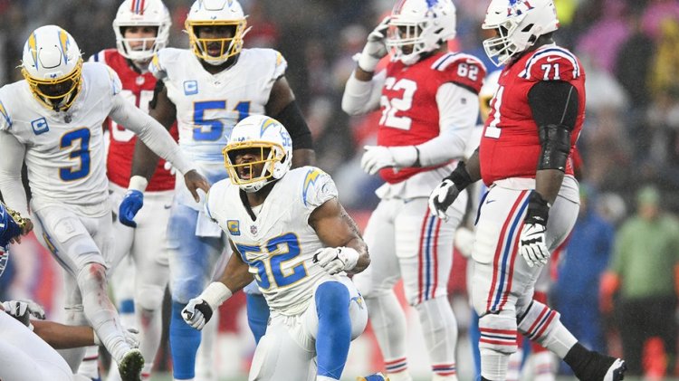 Chargers savunması, düşük skorlu zaferde mücadele eden Patriots'a hakim oldu
