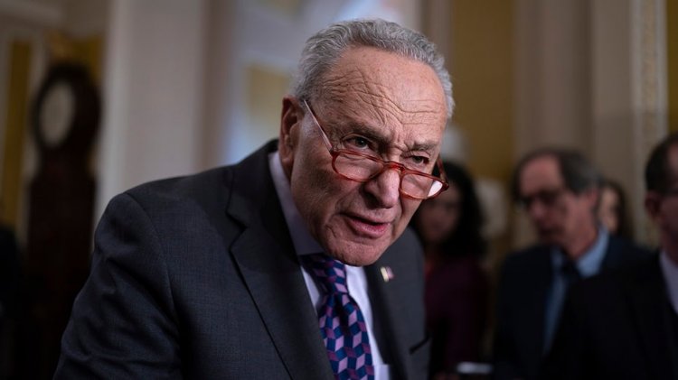 Schumer, Kongre'yi 'Amerikan vatanseverliğini' küçümsemekle suçlayan 'Yahudi karşıtı' meme nedeniyle Temsilciler Meclisi'ni eleştiriyor