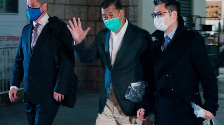 Hapisteki Hong Kong medya patronu Jimmy Lai'nin oğlu, serbest bırakılması için İngiltere dışişleri bakanına kulis yaptı