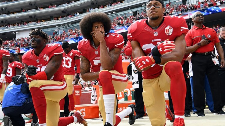 NFL efsanesi, Colin Kaepernick protestosunun sonuçlarının 'birçok beyazın bizi gerçekten ne kadar gördüğünü' gösterdiğini söylüyor