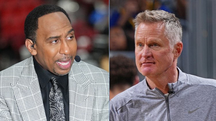 ESPN sunucusu Stephen Curry'nin liderliği hakkındaki şüphelerini paylaştıktan sonra Stephen A. Smith ve Steve Kerr birbirlerine sözlü olarak saldırdılar