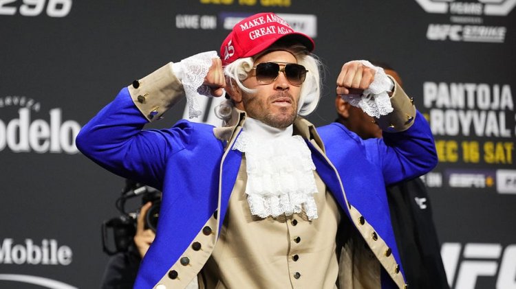 UFC'den Colby Covington, Donald Trump'ın şampiyonluk maçını kazanması halinde kendisine kemer takacağını söyledi: 'En büyük rol modelim'