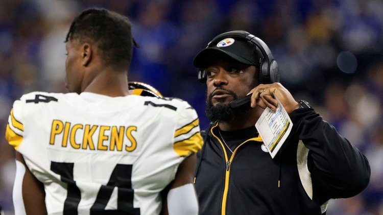 Steelers'tan Mike Tomlin, George Pickens dramasının ardından sert tavsiyelerde bulunuyor: 'Lanet çeneni kapalı tut'