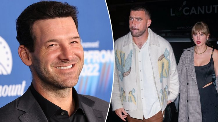 Tony Romo, Taylor Swift'i yine Travis Kelce'nin 'karısı' olarak tanımladı