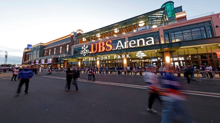 Adalıların son teknolojiye sahip UBS Arena'daki yeni oyun öncesi buluşma noktası Hall of Famer'ı 'çocukluğuma geri getiriyor'