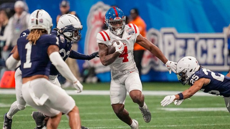 Ole Miss, Peach Bowl'da Penn State'i domine ederek tarihi galibiyet toplamına ulaştı