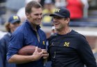 Gömleksiz Tom Brady, Michigan'ın Rose Bowl galibiyeti için çılgına döndü: 'OMFG'