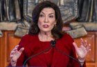 Ulusal Demokratlar Kasım ayında Temsilciler Meclisi'ndeki büyük kazanımlar için New York'a bakarken Hochul suç ve konuttan bahsediyor