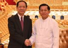 Laoslu diplomat ASEAN elçisi olarak Burma'ya ilk ziyaretini gerçekleştirdi