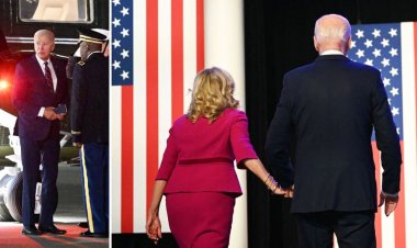 Biden, Trump karşıtı konuşmasının ardından kafası karışmış gibi göründüğü için alay etti: 'Yine kaybettim'