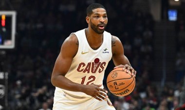 Cavs'li Tristan Thompson, Nets'li Nic Claxton'ı yere düşürdükten sonra oyundan atıldı