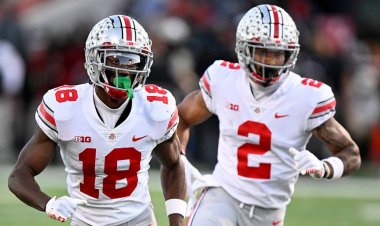 Ohio State yıldızları Marvin Harrison Jr ve Emeka Egbuka son sezonlarla ilgili kararlar alıyor