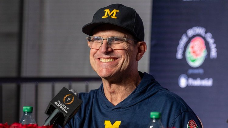 Jim Harbaugh'un kızı, Michigan'ın Rose Bowl galibiyetinden sonra eleştirmenlere saldırdı