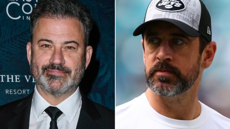 Aaron Rodgers, Jimmy Kimmel'de Epstein'la ilgili bir araştırma yapıyor; gece yarısı ev sahibi karşılık verdi