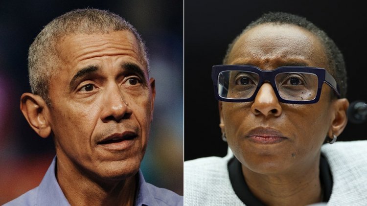 Obama, Harvard'lı Claudine Gay'in işini kurtarma çabalarına ilişkin raporların ortasında istifası konusunda sessiz kaldı