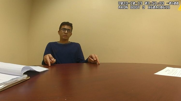 Annesini öldürmekten suçsuz olduğunu iddia eden Floridalı öğrenci, polis videosunda sakin bir şekilde eylemini itiraf etti