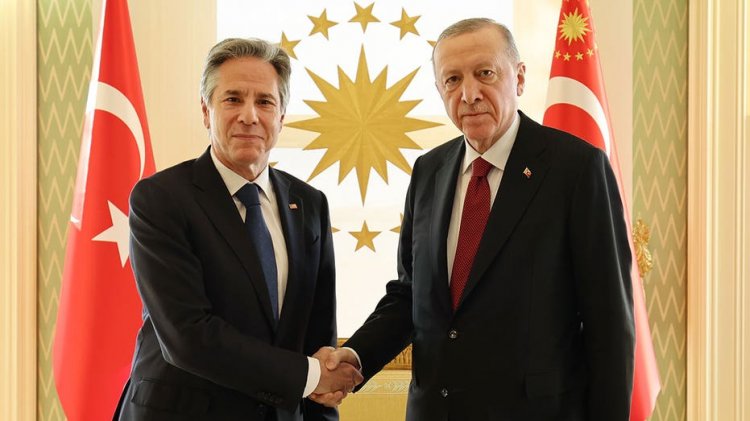 Blinken, Orta Doğu'da gerginlikler tırmanırken Türk lider Erdoğan ile görüştü