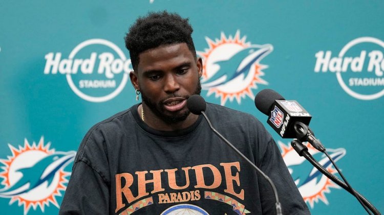 Dolphins'in yıldızı Tyreek Hill, Florida'daki evinde çıkan yangından iki gün sonra antrenmanlara geri döndü