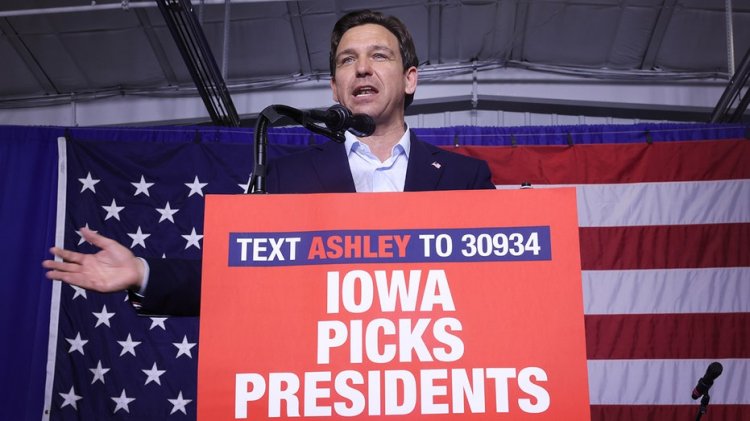 DeSantis, Florida'da önemli bir konuşma yaptıktan birkaç saat sonra Iowa belediye binası için Fox News'e katılacak