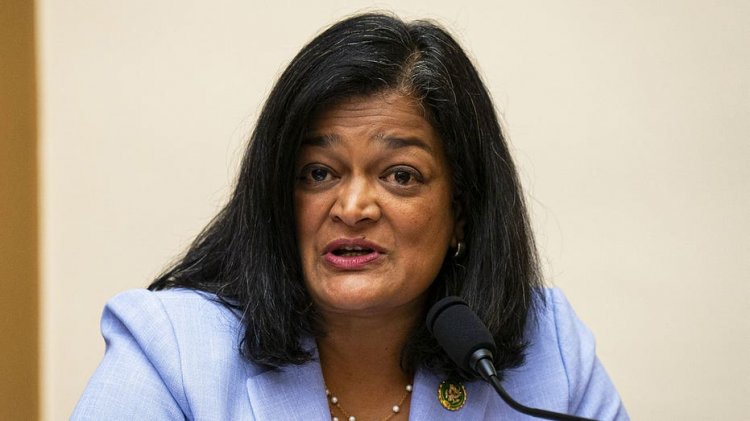 Komik Jayapal gaf, Demokratların 'ayaklanma' demeyi zor bulduğunu kanıtlıyor